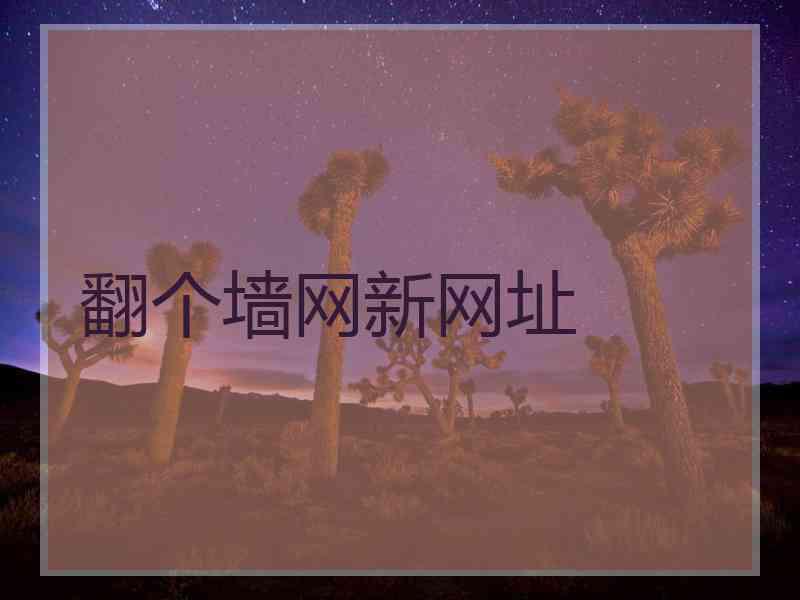 翻个墙网新网址
