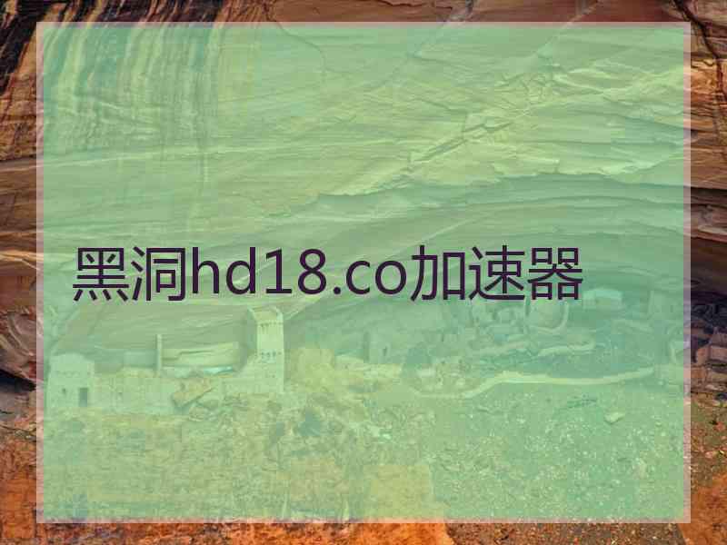 黑洞hd18.co加速器